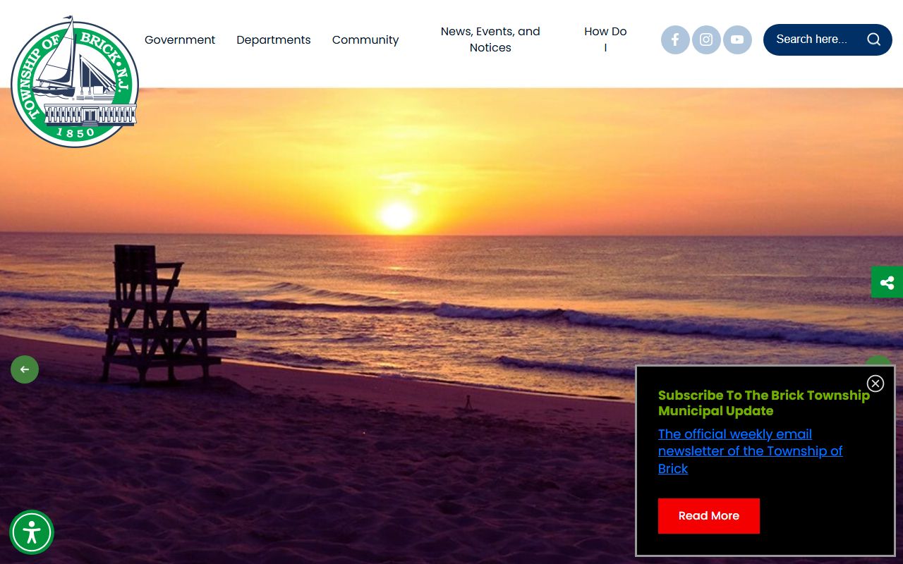 Brick Township warrant records